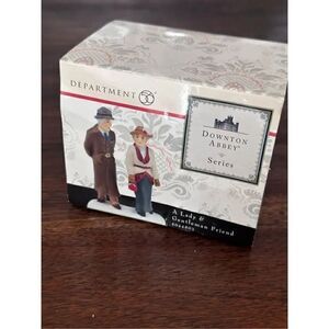 Department 56 Downton Abbey Lady and Gentleman friend village figures